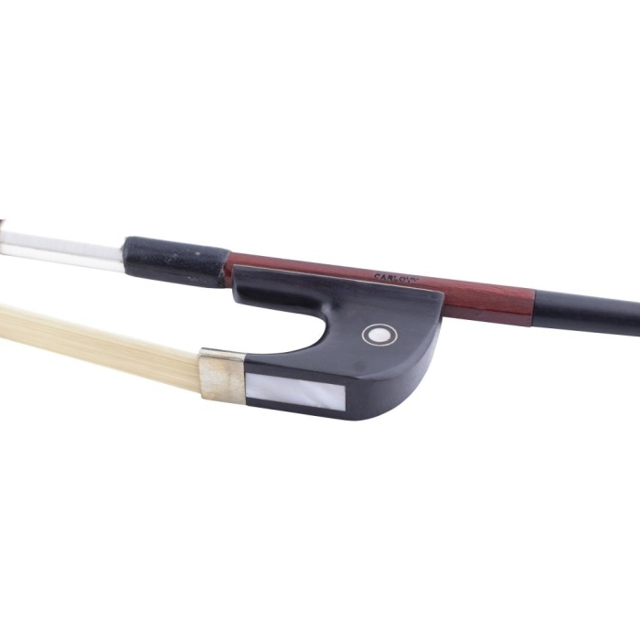 Carlovy LN780 Kontrbas Yayı (Profesyonel - Alman Stili / German System) | Seçilmiş Brezilya Ağacı (Pernambuco Benzeri), Doğal At Kılı, Abanoz Topuk (Frog) | Uyum: Alman Stili Kontrbas İcrası