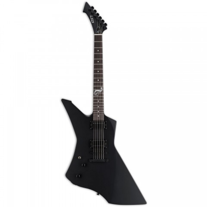 ESP LTD LSNAKEBYTEBLKSLH James Hetfield Snakebyte Solak (Mat Siyah) | Solak Çalıcılar İçin Hetfield İmzası