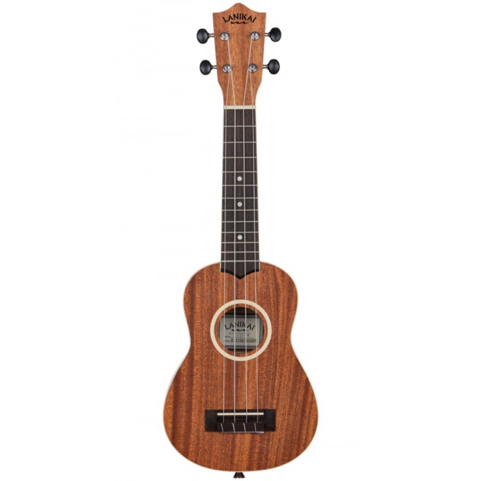 Lanikai LU21-S Soprano Ukulele (Başlangıç/Orta - Geleneksel Boy) | Nato Ağacı Yapı, Geleneksel Ukulele Tınısı, Yeni Başlayanlar İçin İdeal Klavye Rahatlığı | Ölçüler: Soprano Boy / 12 Perde