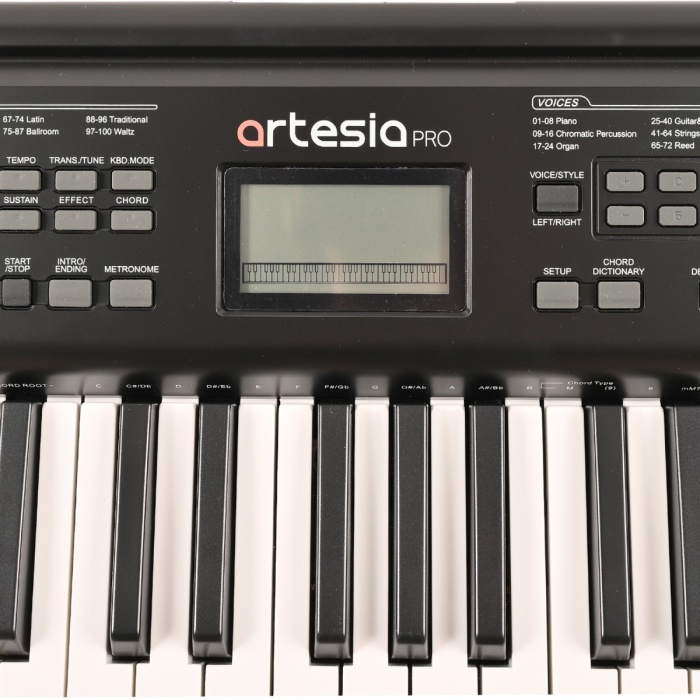 Artesia MA-88 Dijital Org (Başlangıç - 61 Tuş) | Dahili Ses Kütüphanesi ve Ritimler, Metronom Özelliği, Taşınabilir Kompakt Gövde Yapısı