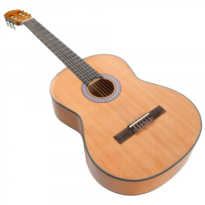 Miguel Angela MA3-N Klasik Gitar - Naturel (Orta Seviye - Geleneksel Seri) | Yüksek Parlaklıkta Cila, Geliştirilmiş Sap Profili, Klasik Gitar Metotları İçin İdeal | Uyum: 4/4 (Tam Boy) Standart