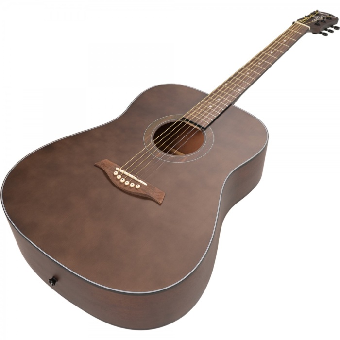 Madison MAG-41M-TBK Akustik Gitar - Şeffaf Siyah (Başlangıç - Trans Black) | Transparent Black (Saydam Siyah) Bitiş, Modern Tasarım, Güçlü Akustik Projeksiyon | Ölçüler: 648 mm Skala Uzunluğu