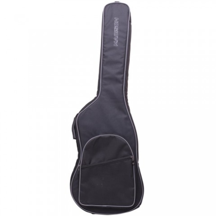Madison MBGB2-GRY Bas Gitar Kılıfı - Gri (Aksesuar - Standart Gig Bag) | Ekonomik Seri, Koruyucu Dolgu, Aksesuar Cebi ve Ayarlanabilir Sırt Askıları | Uyum: Tüm Standart Bas Gitar Modelleri