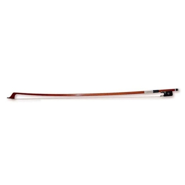 Carlovy MC850BW Brezilya Ağacı 4/4 Çello Yayı (Orta Seviye - Brazilwood) | Yuvarlak Çubuk Tasarımı, Abanoz Topuk (Frog), Esnek ve Mukavemetli Yapı | Uyum: 4/4 (Tam Boy) Çello