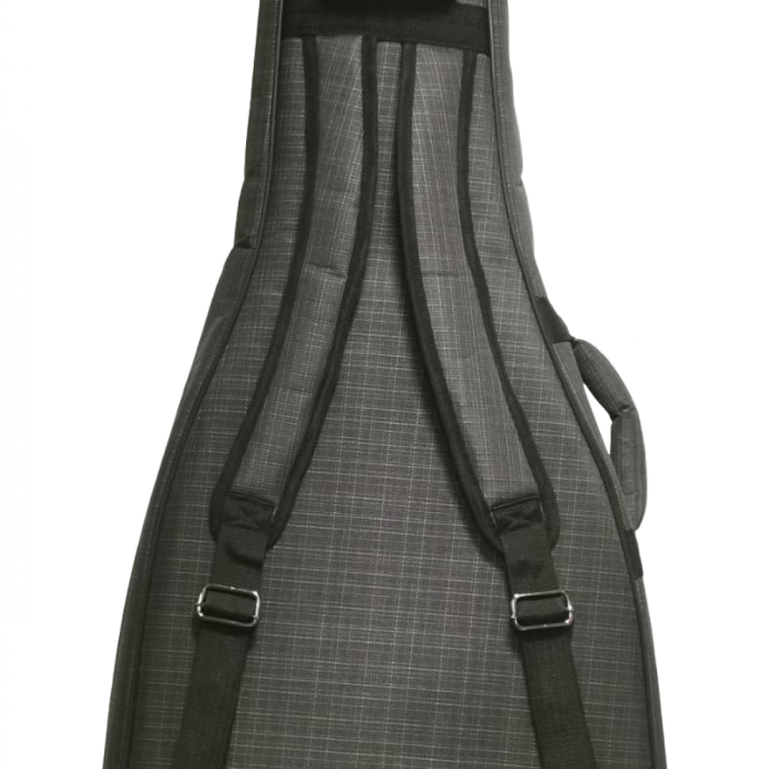 Madison MCGB4-BKGR Klasik Gitar Kılıfı (Profesyonel - Yüksek Koruma) | 15mm Kalınlığında Darbe Emici İç Dolgu, Su Geçirmez Kumaş, Ergonomik Destekli Sırt Askıları | Uyum: 4/4 Standart Klasik Gitar