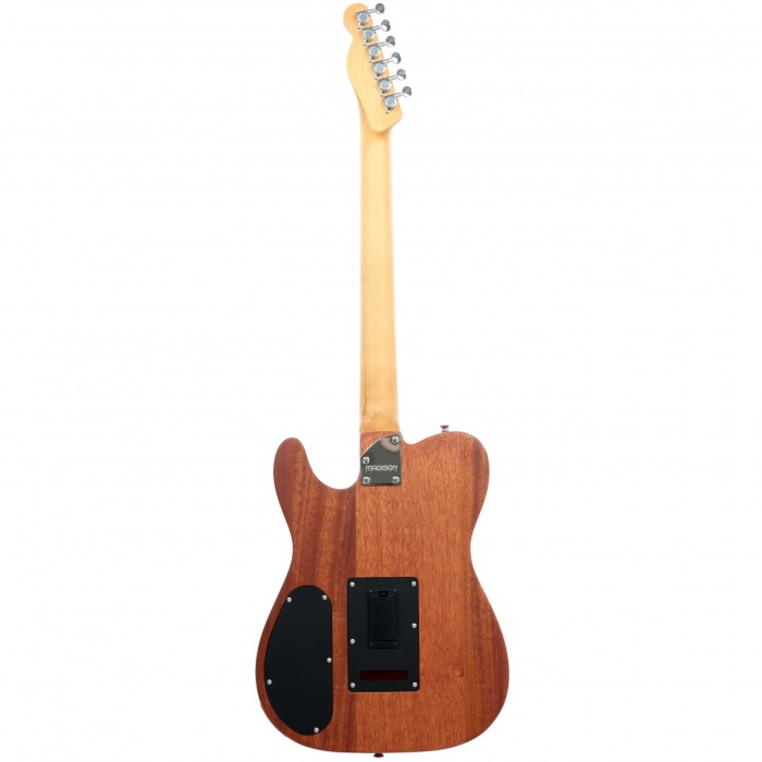Madison MEAG-TL01-N Elektro Akustik Gitar - Naturel (Profesyonel - Hibrit Tasarım) | Masif Ladin Kapak, Telecaster Kasa Tipi, Karbonize Akçaağaç Sap, Piezo Eşikaltı Manyetik Sistemi | Ölçüler: 648 mm Skala Uzunluğu