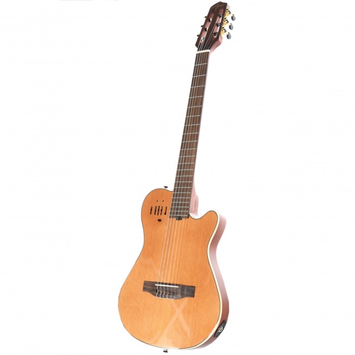 Madison MECG-PROT1-N Elektro Klasik Gitar - Naturel (Üst Segment - Solid Series) | Masif Sedir Üst Kapak, Okume Arka ve Yanlar, Altın Kaplama Burgular, Parlak Cila | Uyum: Profesyonel Sahne ve Kayıt