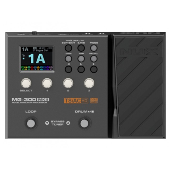 NUX MG-300MKII MG-300 MK II Prosesör | Yenilenmiş Algoritmalar Renkli Ekran