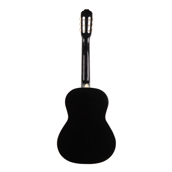 Almira MG917-JR-BK 3/4 Klasik Gitar - Siyah (Eğitim - Küçük Boy) | 3/4 Gövde Ölçüsü, Çocuk Ergonomisine Uygun Sap Yapısı, Parlak Siyah Cila | Uyum: 8-12 Yaş Arası Öğrenciler