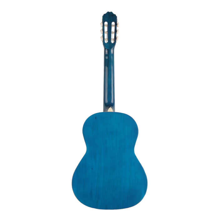 Almira MG917-JR-BLS 3/4 Klasik Gitar - Blue Sunburst (Eğitim - Junior Boy) | Mavi Sunburst Parlak Bitiş, Çocuk Ergonomisine Uygun İnce Sap Profili, Yumuşak Naylon Teller | Uyum: 8-12 Yaş Arası Öğrenciler