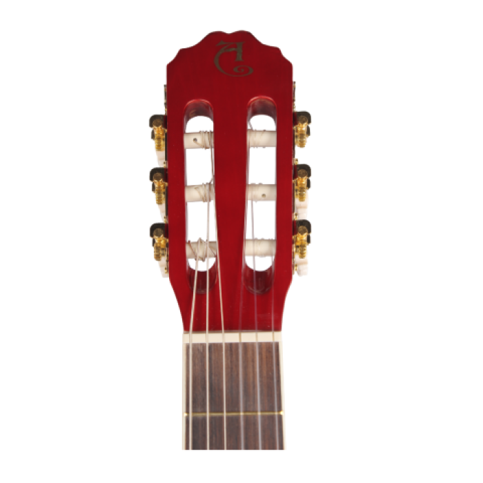 Almira MG917-RDS 4/4 Klasik Gitar - Red Sunburst (Başlangıç - Tam Boy) | Kırmızı Sunburst Finish, Akustik Rezonansı Yüksek Gövde, Kararlı Akort Burguları | Uyum: Yetişkin ve Gençler İçin 4/4 Standart