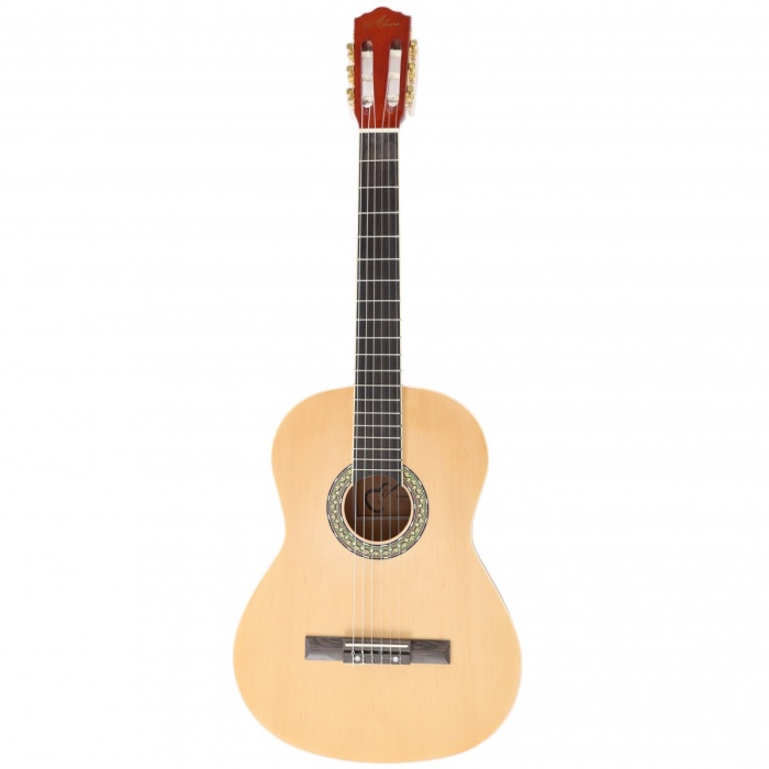 Almira MG957-N Klasik Gitar - Naturel (Orta Seviye - İleri Başlangıç) | Seçilmiş Ağaç Kalitesi, Daha Zengin Bas Frekanslar, Yüksek Kalite Cila İşçiliği | Uyum: 4/4 Standart Boy / Konservatuar Başlangıç