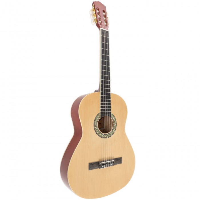 Almira MG957-N Klasik Gitar - Naturel (Orta Seviye - İleri Başlangıç) | Seçilmiş Ağaç Kalitesi, Daha Zengin Bas Frekanslar, Yüksek Kalite Cila İşçiliği | Uyum: 4/4 Standart Boy / Konservatuar Başlangıç
