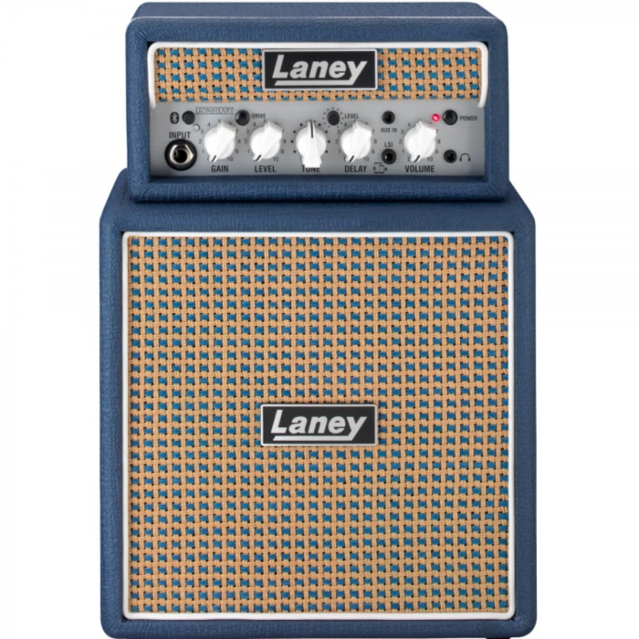 Laney MINISTACK-B-LION Elektro Gitar Amfisi | Masaüstü Stack Tasarım Bluetooth Bağlantısı