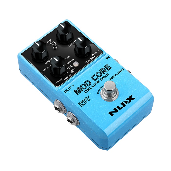 NUX MODCOREDELUXEMKII Mod Core Deluxe MKII | Tüm Modülasyon Efektleri Tek Pedalda