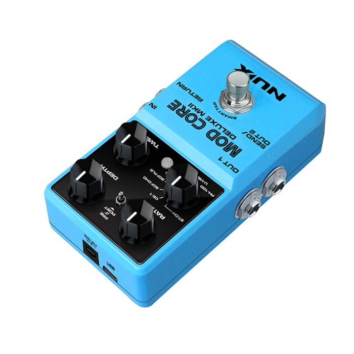 NUX MODCOREDELUXEMKII Mod Core Deluxe MKII | Tüm Modülasyon Efektleri Tek Pedalda