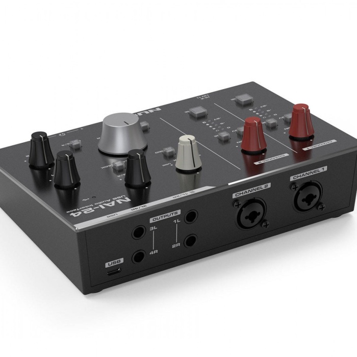 NUX NAI-24 Ses Kartı | 2 Giriş/4 Çıkış Yüksek Çözünürlüklü Kayıt