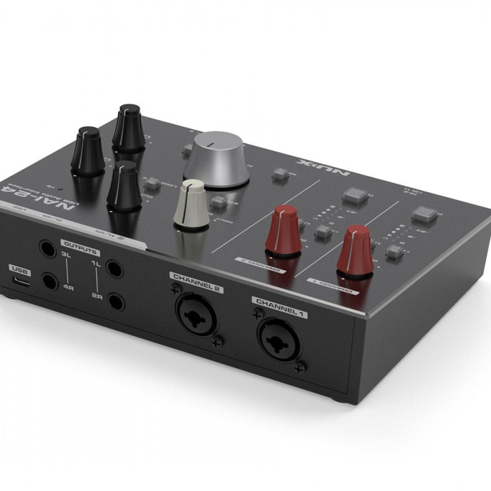 NUX NAI-24 Ses Kartı | 2 Giriş/4 Çıkış Yüksek Çözünürlüklü Kayıt