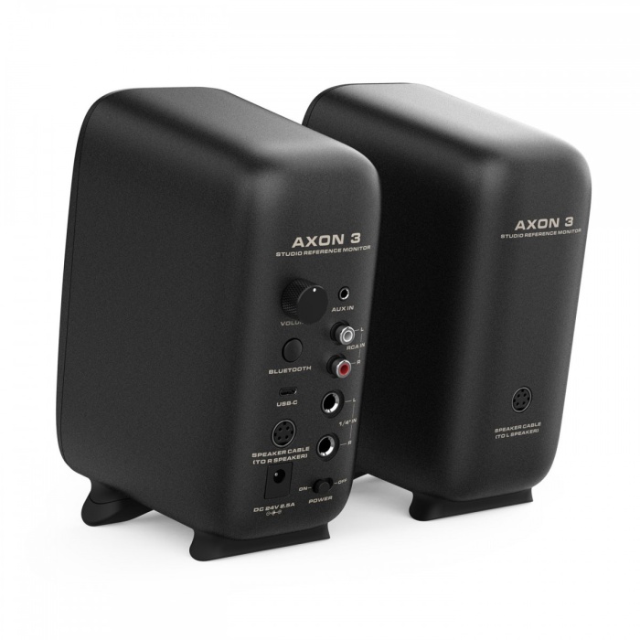 NUX NFM-03 AXON 3 Referans Studio Monitörü | Masaüstü Aktif Hoparlör Flat Tepki