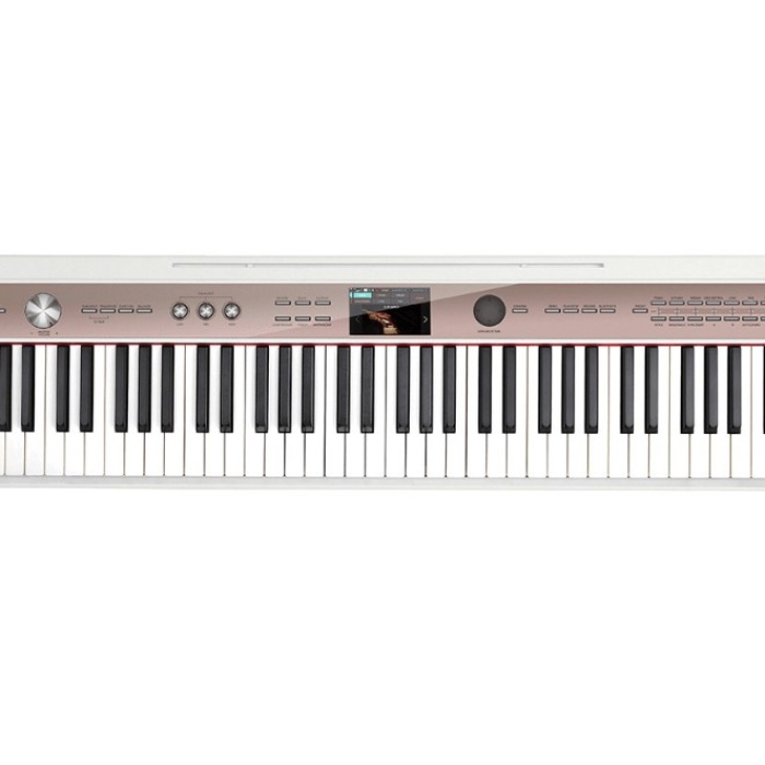 NUX NPK-20-WH Taşınabilir Dijital Piyano (Beyaz) | Gelişmiş Ses Motoru Sahne Piyanosu