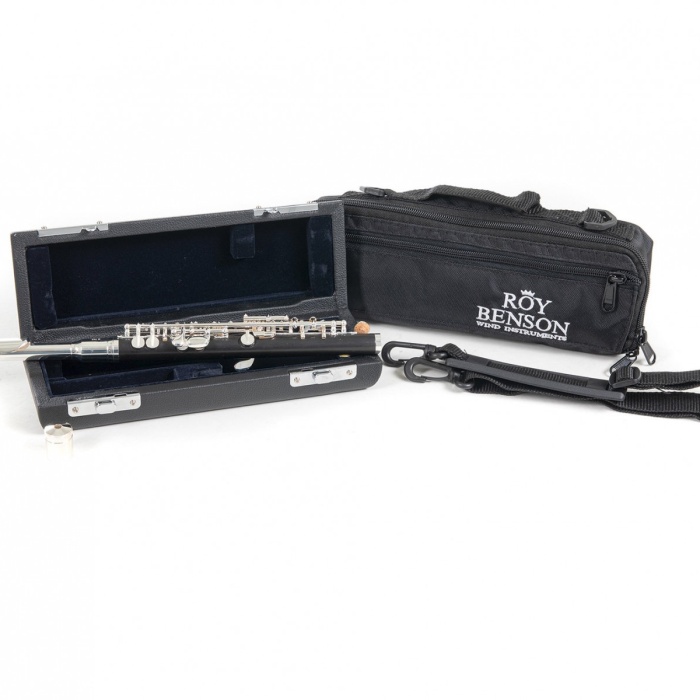 Roy Benson PC-502 Pikolo Flüt | Kompozit Gövde ve Gümüş Kaplama Başlık, Parlak Tiz Tonlar, Kompakt ve Dayanıklı Tasarım