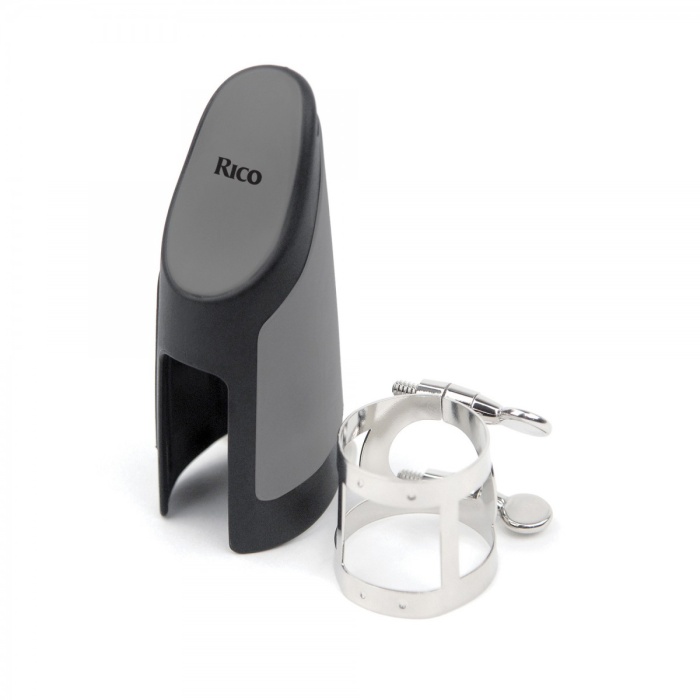 DAddario Woodwinds RCL1N Rico Bb Klarnet Bek Bileziği ve Kapak Seti | Nikel Kaplama Standart Set