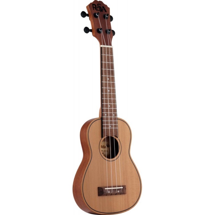 ROSA RUD30 Soprano Ukulele (İnce Kasa) | Seyahat Dostu İnce Gövde