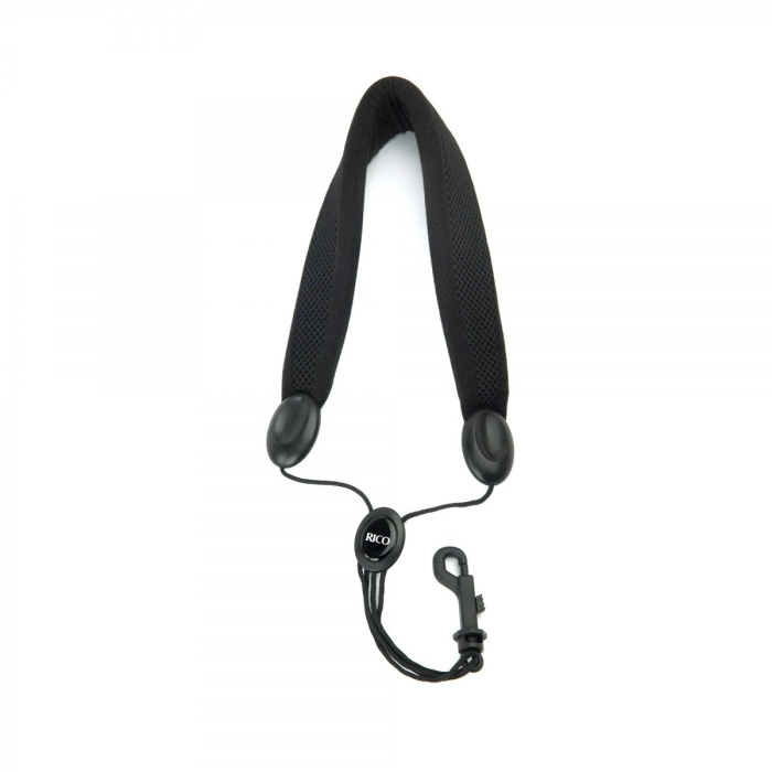 DAddario SLA18 Rico Yastıklı Saksafon Askısı (Tenor/Bariton) | Konforlu Yastık Dolgusu, Ayarlanabilir Uzunluk, Güvenli Snap Kanca