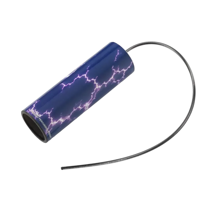 REMO SP-0207-TL Spring Drum Thunder Tube - Stormy (Profesyonel - Efekt Perküsyonu) | Özel Yaylı Mekanizma ile Gerçekçi Fırtına ve Gök Gürültüsü Sesi, Akustik Dramatizasyon İçin İdeal | Ölçüler: 7 İnç Uzunluk x 2 İnç Çap