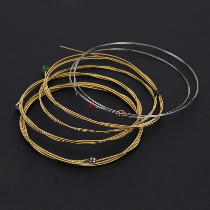 Orphee TX620 Akustik Gitar Teli Seti (Aksesuar - Phosphor Bronze) | %75 Bakır ve %25 Kalay Karışımı, Parlak ve Zengin Harmonikler, Korozyona Dayanıklı Kaplama | Ölçüler: 010-047 Extra Light