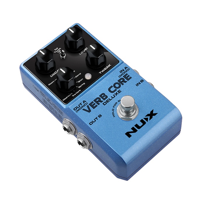 NUX VERBCORE Verb Core Deluxe Reverb | 8 Farklı Yankı Modu Freeze Özelliği