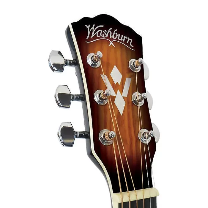 Washburn WSHAGPAKQTTB Exclusive Akustik Gitar Paketi | Aksesuarlı Tam Set Başlangıç Paketi