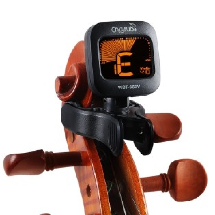 Cherub WST-660V Keman Akort Cihazı Tuner | Klipsli Tasarım Hassas Algılama