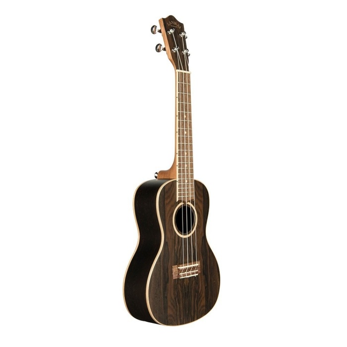 Lanikai ZR-C Ziricote Concert Ukulele (Üst Segment - Egzotik Seri) | Nadir Ziricote Ağacı Gövde, Akçaağaç Kenar Şeritleri, NuBone XB Eşik, Üstün Rezonans | Ölçüler: Concert Boy / 15 Perde