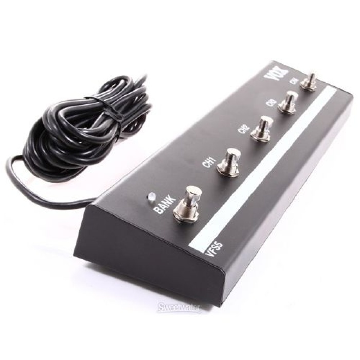 Vox 250 Vfs-5 Ayak Pedalı (Aksesuar - Foot Switch) | Dual Footswitch, Dayanıklı Metal Gövde, Vt Serisi Amfilerle Tam Uyumlu Yapı