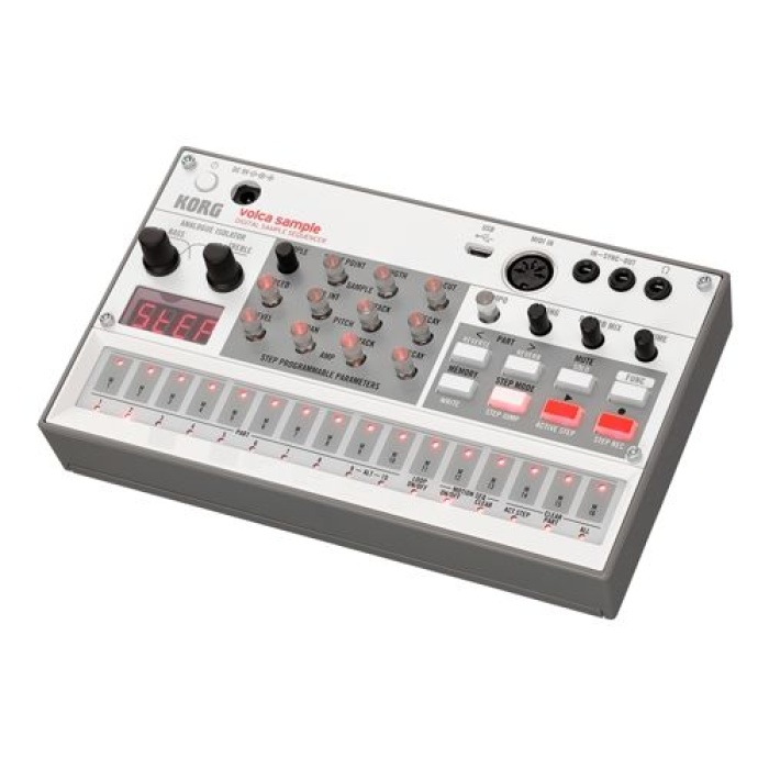 Korg VOLCA SAMPLE-2 | Dijital Sample Sequencer - Beyaz