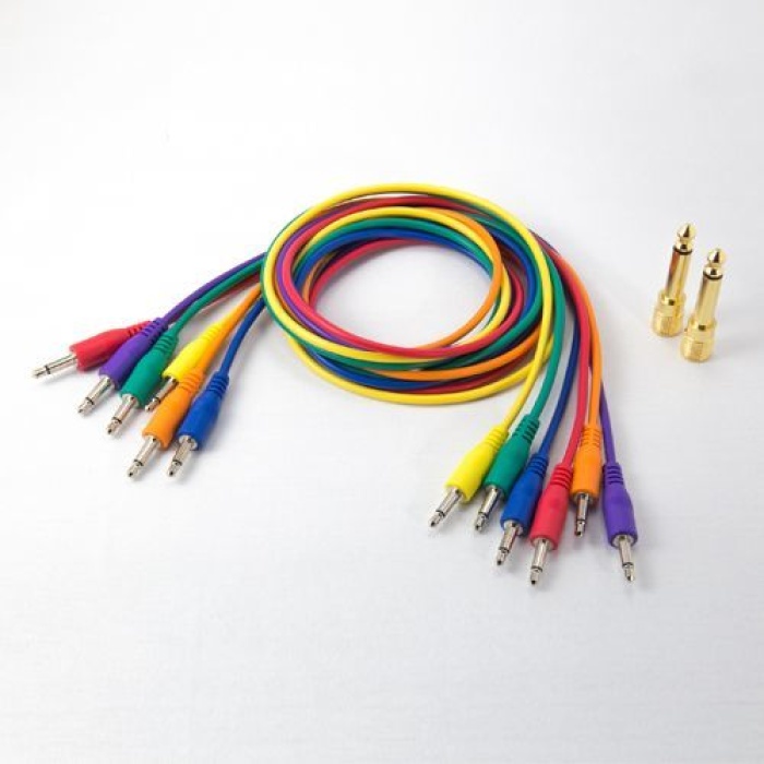 Korg SQ-Cable-6 Enstrüman Kablosu | 6lı Renkli Patch Kablosu Seti