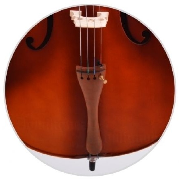 Dominguez DCR14NM Çello - 1/4 (Eğitim - Başlangıç Seviyesi) | Gül Ağacı (Rosewood) Görünümlü Bitiş, Abanoz Klavye ve Burgular, Küçük Müzisyenler İçin Ergonomik Ölçü | Uyum: 1/4 (Çeyrek Boy) Çello