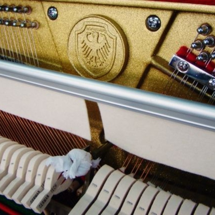 Hofhaimer HUP123WN Konsol Piyano Ceviz (Üst Segment) | 123 cm Yükseklik, Zengin Akustik Rezonans, Geleneksel Tasarım, Tam Klavye Yapısı