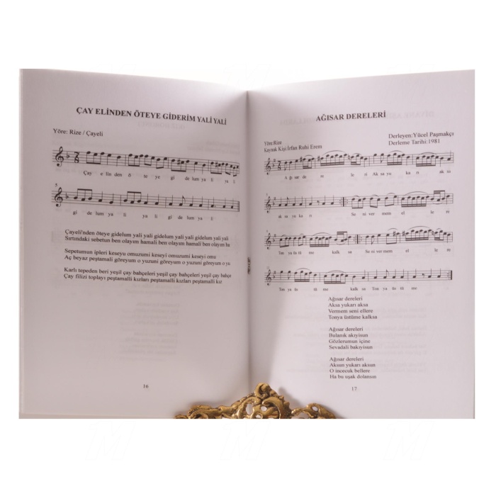 Atakan KKK1 Karadeniz Kemençesi Metodu | Eğitim Kitabı - Nota Bilgisi - Türkçe