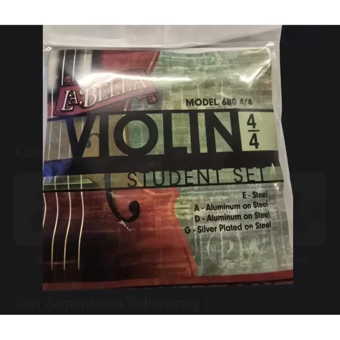 Labella Orch Keman Teli Slvr. Pltd.