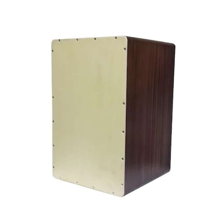 Karin RTCA-AH Cajon - Çatlak Boyalı (Eğitim - Kılıflı Seri) | Ahşap Gövde, Ayarlanabilir Kort Telleri, Kaymaz Ayaklar, Özel Tasarım Çatlak Desenli Finish | Ölçü: 30 x 30 x 48 cm (Standart Yetişkin Boy)