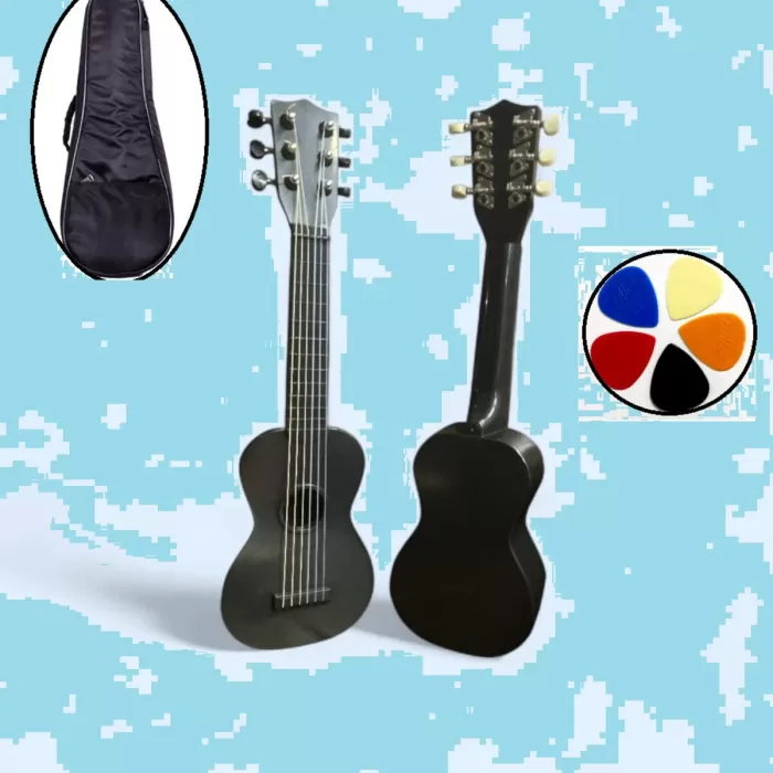 U202 -6 Telli Çocuk Gitarı (Siyah)