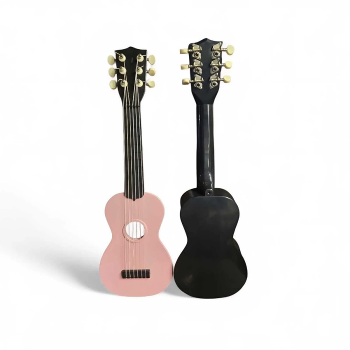 Onerr U202-PK 6 Telli Çocuk Gitarı Pembe (Başlangıç - 1/2 Boy) | Küçük Eller İçin Ergonomik Sap, Hafif Gövde, Eğitim Odaklı İlk Gitarım