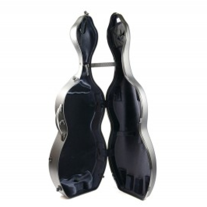 Bam 1003XLWN Hightech Shamrock Siyah Tekerlekli Çello Kutusu | Siyah Mat Yüzey Profesyonel Koruma ve Tekerlekli Mekanizma ile Mobil Kullanım