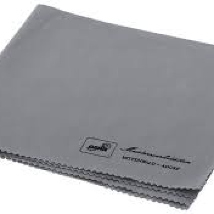 Gewa 464795 Mikrofiber Temizlik Bezi (Gri) | Hassas Enstrüman Yüzeyleri İçin Çizilmeyi Önleyen Yumuşak Doku Toz ve Yağ Giderici Etki