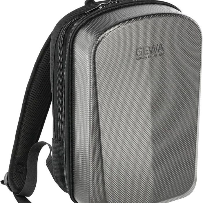 Gewa 708910 Titanium Space Model Klarnet Kutusu | Darbeye Dayanıklı Titanyum Görünümlü Sert Kabuk Kompakt ve Güvenli Taşıma Bölmesi