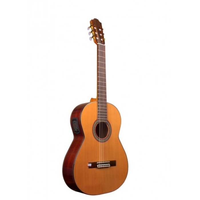 Alvaro ALV0930E Elektro Klasik Gitar (No:260E) | İspanyol Tasarımı Sahne Bağlantısı İçin Dahili Preamp Sistemi Sıcak ve Dengeli Akustik Tonlar