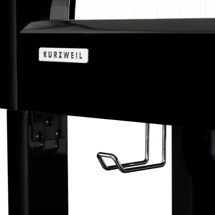 Kurzweil CUP-P1BP Dijital Piyano - Parlak Siyah Lake (Üst Segment - Profesyonel) | Premium Parlak Piyano Cilası, H1 Ivory Hammer Action Klavye, 256 Ses Polifoni | Ölçü: Standart Piyano Konsolu (88 Tuş)