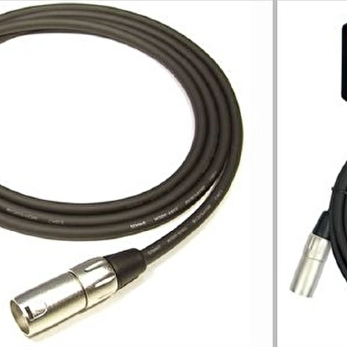 Kırlın MW-480-10M-BKB Profesyonel Mikrofon Kablosu (10 Metre) | Sahne ve Geniş Stüdyolar İçin Uzun Mesafe Güvenilir Sinyal İletimi